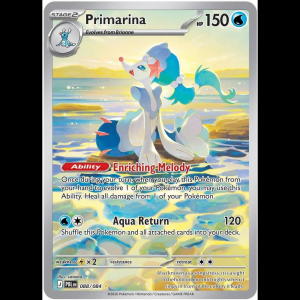 Pokemon TCG Primarina - 088/084 - Pitch Black - Holofoil