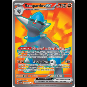 Pokemon TCG Rampardos ex - 100/084 - Pitch Black - Holofoil