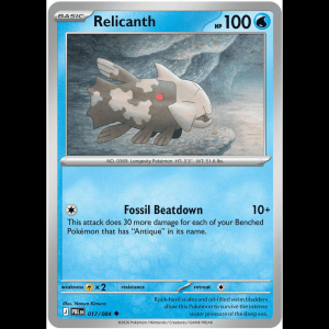 Pokemon TCG Relicanth - Pitch Black