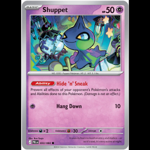 Pokemon TCG Shuppet - Pitch Black