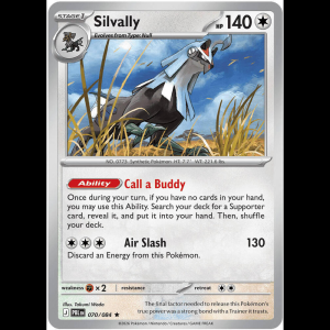 Pokemon TCG Silvally - 070/084 - Pitch Black - Holofoil