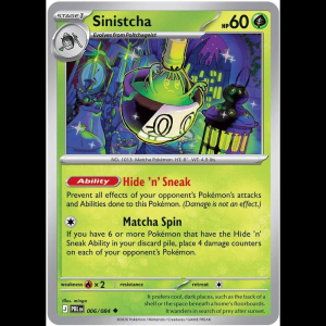 Pokemon TCG Sinistcha - Pitch Black