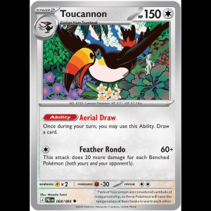 Pokemon TCG Toucannon - 068/084 - Pitch Black - Reverse Holofoil