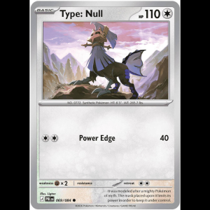 Pokemon TCG Type: Null - Pitch Black