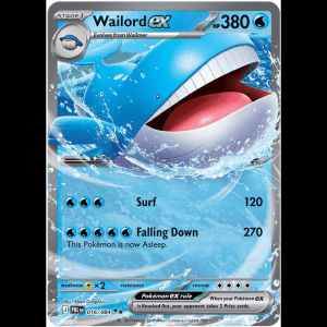 Pokemon TCG Wailord ex - 016/084 - Pitch Black - Holofoil
