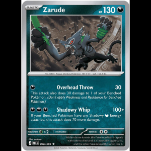 Pokemon TCG Zarude - Pitch Black - Reverse Holofoil