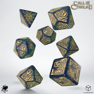 Q-Workshop 7 Dados Dice Call of Cthulhu D&D