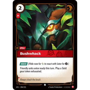 Riftbound Bushwhack - Spiritforged 004/221