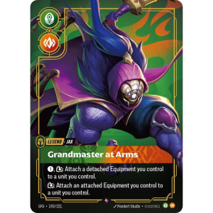 Riftbound Jax - Grandmaster At Arms - Spiritforged 193/221
