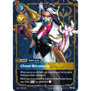 Riftbound Renata Glasc - Chem-Baroness - Spiritforged 201/221