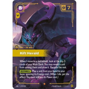 Riftbound Rift Herald - Unleashed - FOIL 179/219