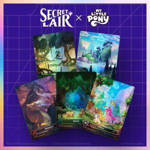 Secret Lair My Little Pony  Lands of Equestria Foil Edition MTG